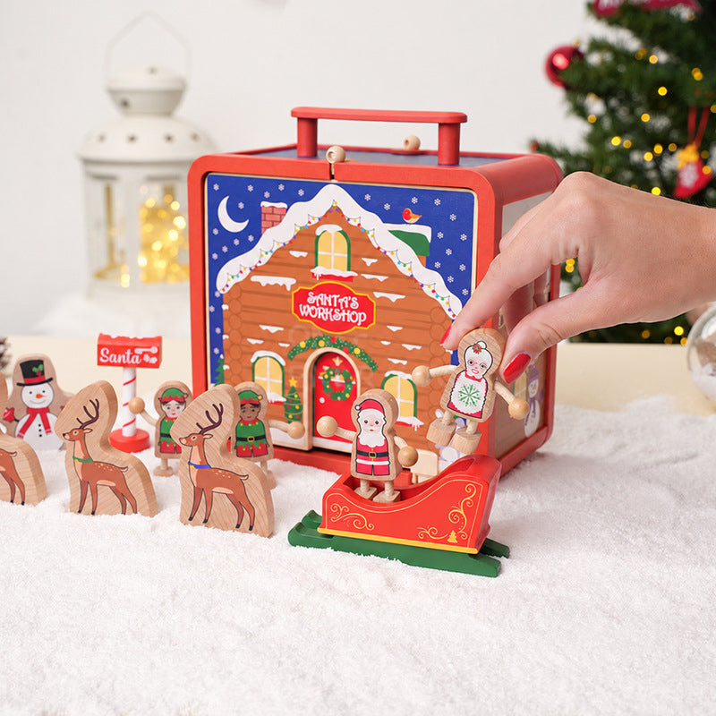 Christmas Playset Bundle with Railway and Storybook