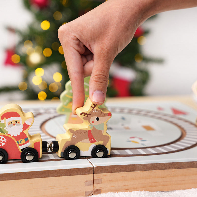 Christmas Playset Bundle with Railway and Storybook