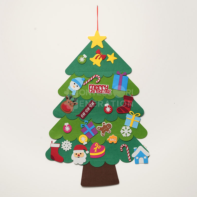 Felt Christmas Tree Bundle with Advent Calendar and Switch Board