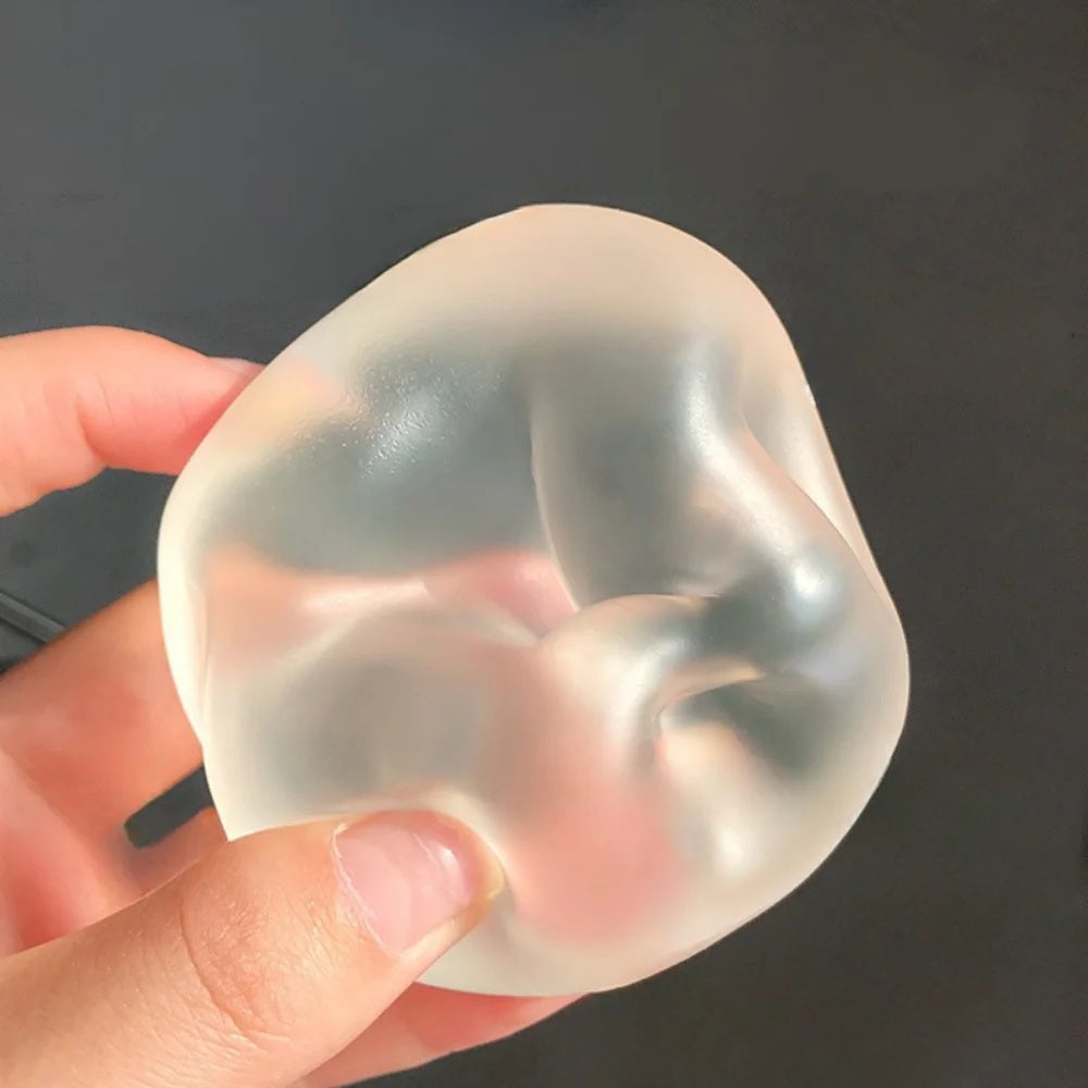 Coconut Oil Squishy Fidget Toy, Moldable Non-Rebound Stress Ball