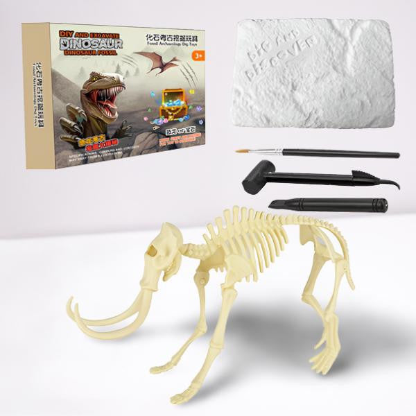 Dinosaur Excavation Kit with Fossil Dig Tools