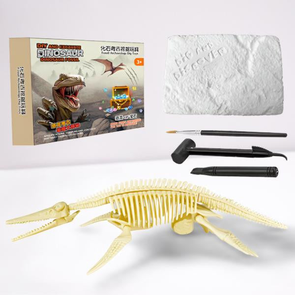 Dinosaur Excavation Kit with Fossil Dig Tools