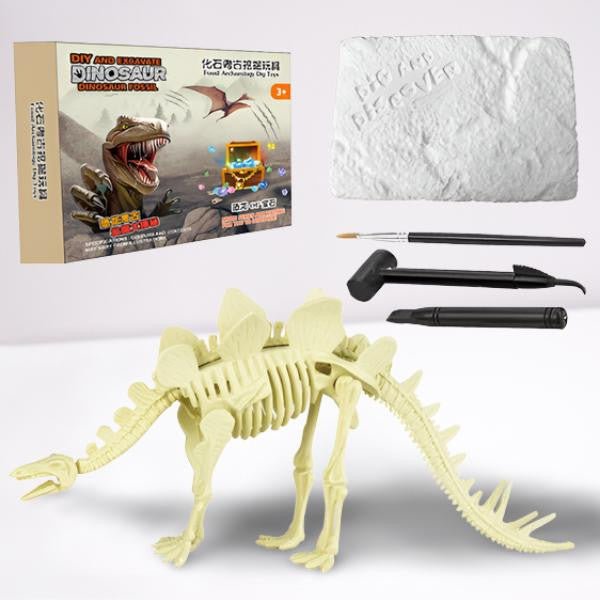 Dinosaur Excavation Kit with Fossil Dig Tools