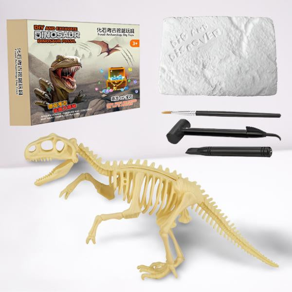 Dinosaur Excavation Kit with Fossil Dig Tools