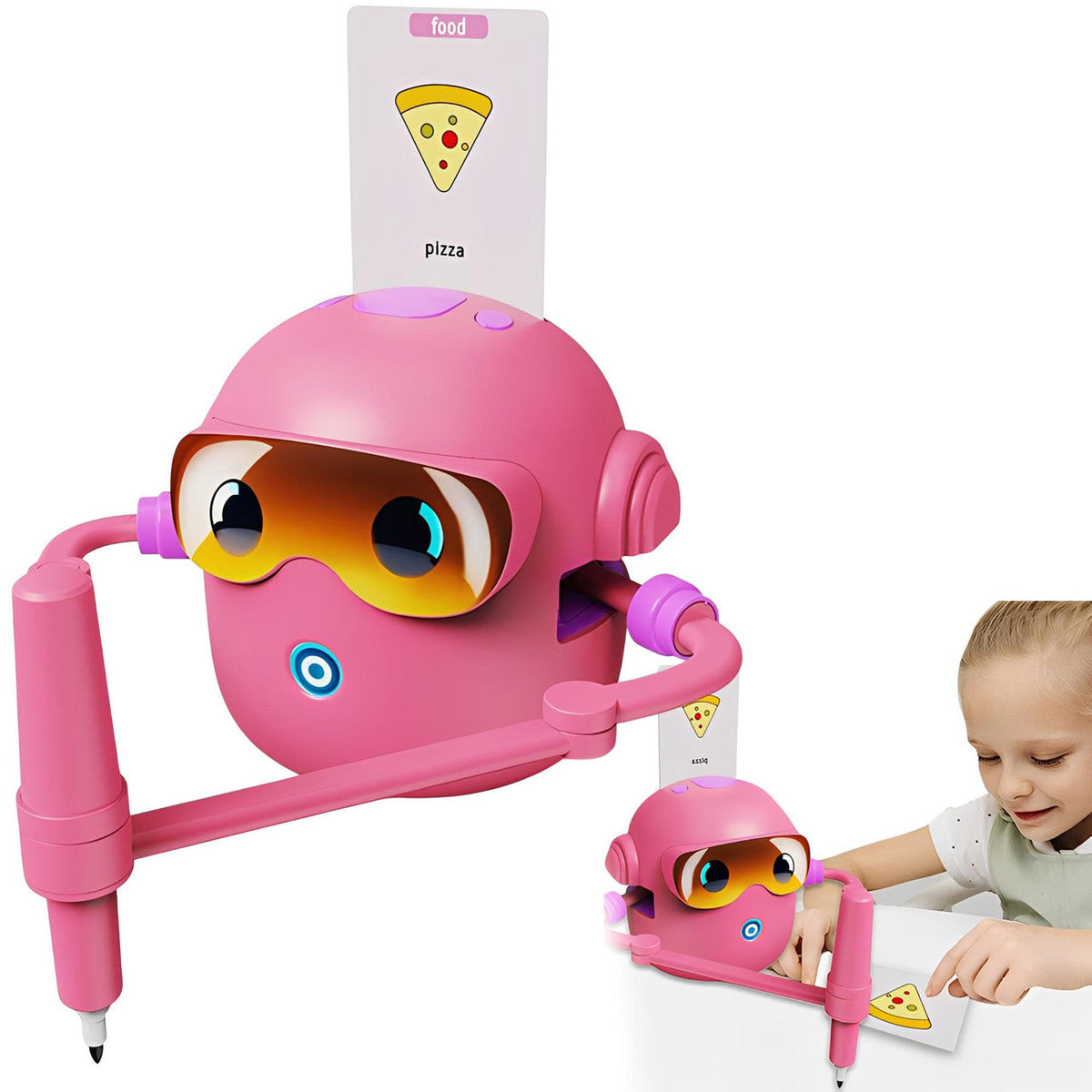 Drawing Robot for Kids with Interactive Learning Cards