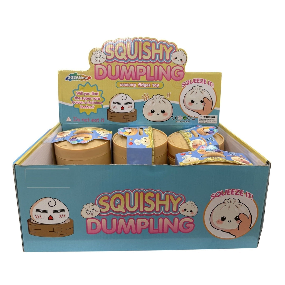 Squishy Viral Dumplings, Mystery Blind Box