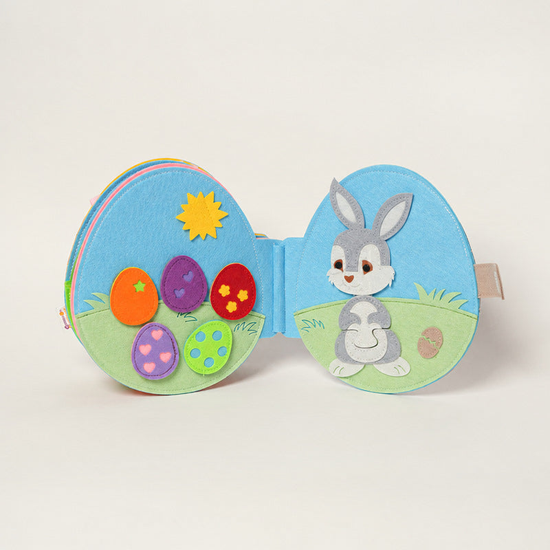 Easter Activity Bundle with Busy Book & Egg Matching Game