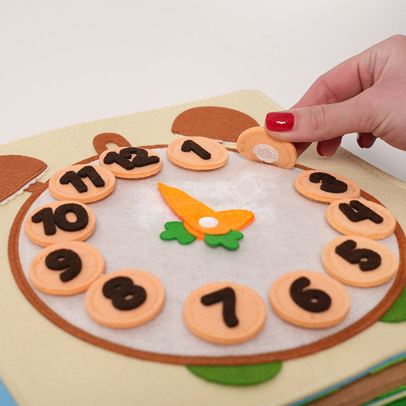Easter Quiet Book with Interactive Activity Pages