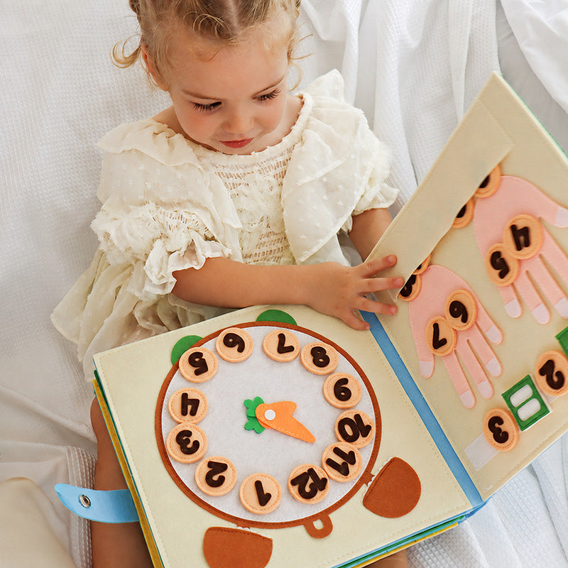 Easter Quiet Book with Interactive Activity Pages