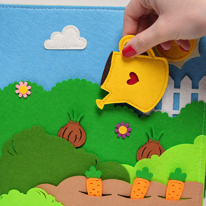 Easter Quiet Book with Interactive Activity Pages