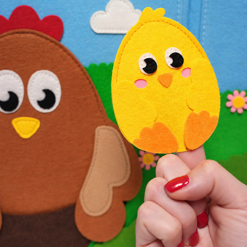 Easter Quiet Book with Interactive Activity Pages