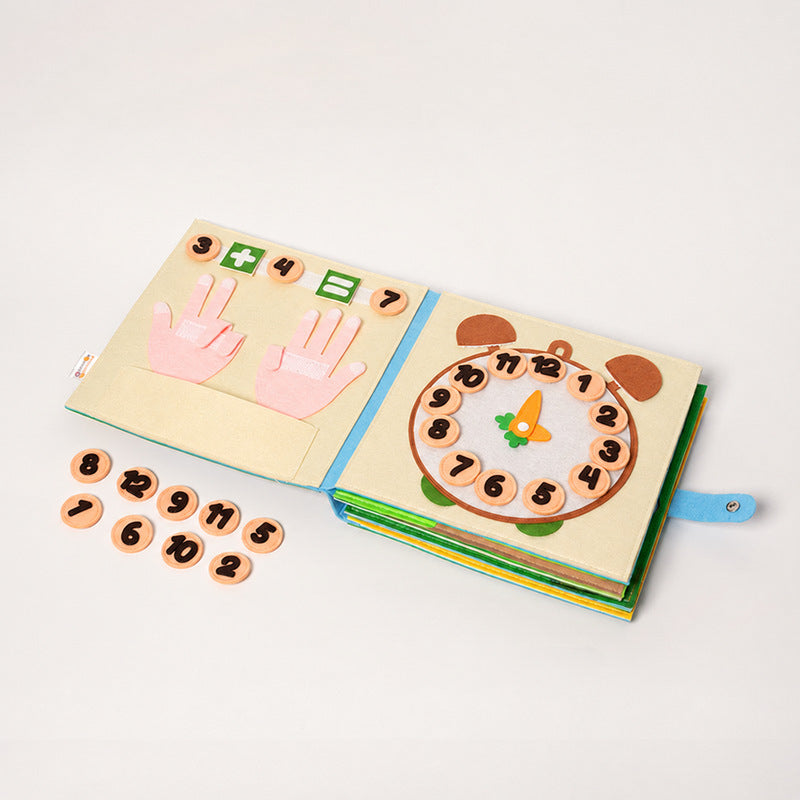 Easter Quiet Book with Interactive Activity Pages