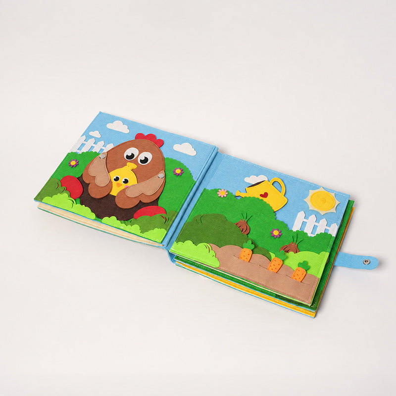 Easter Quiet Book with Interactive Activity Pages