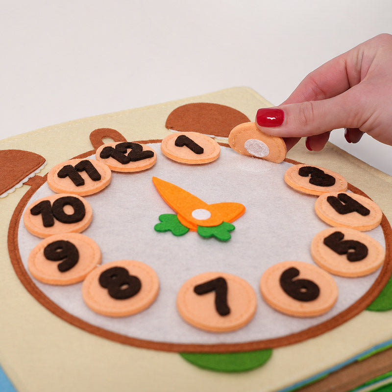 Easter Quiet Book with Interactive Activity Pages
