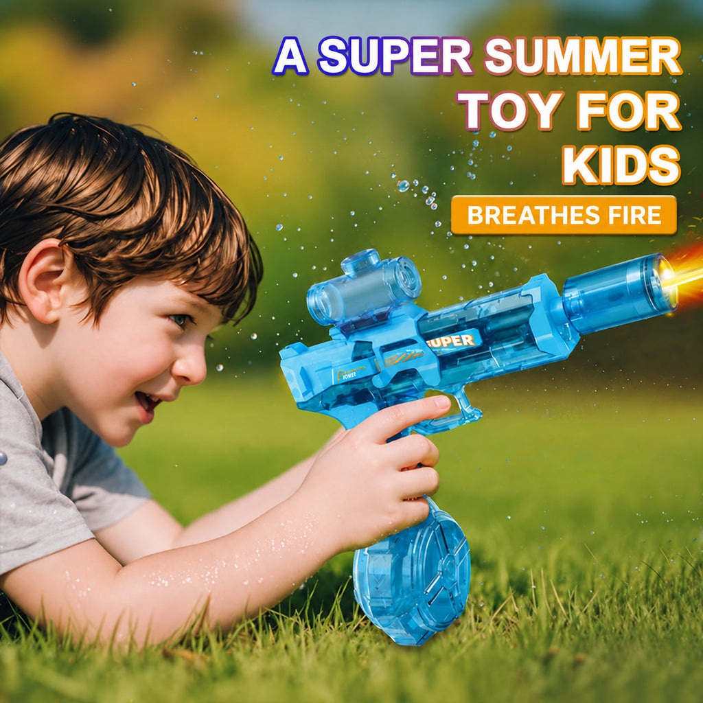 Electric Water Gun with LED Lights and Long Range