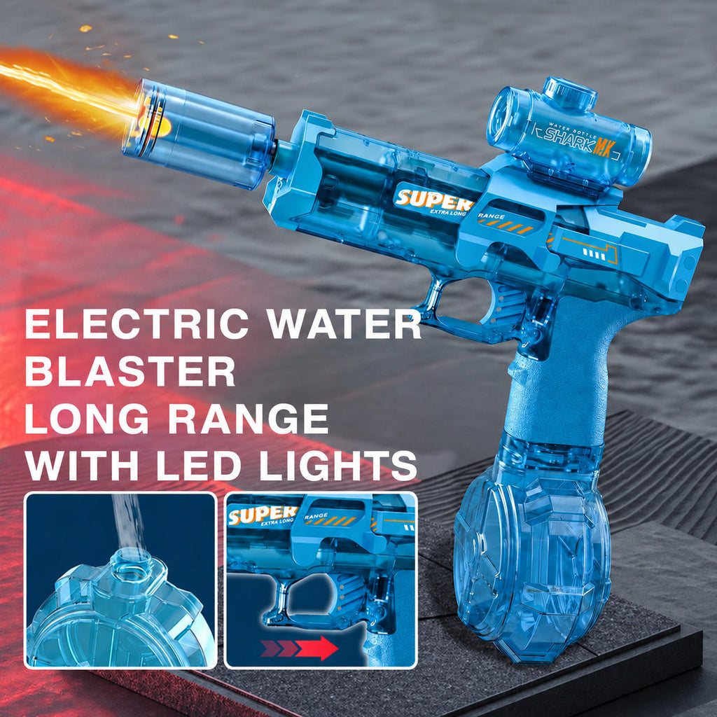 Electric Water Gun with LED Lights and Long Range