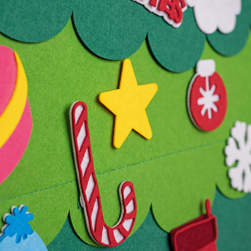 Felt Christmas Tree Bundle with Advent Calendar and Switch Board