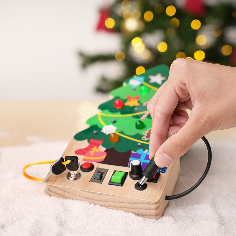 Felt Christmas Tree Bundle with Advent Calendar and Switch Board
