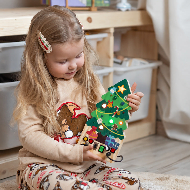 Felt Christmas Tree Bundle with Advent Calendar and Switch Board