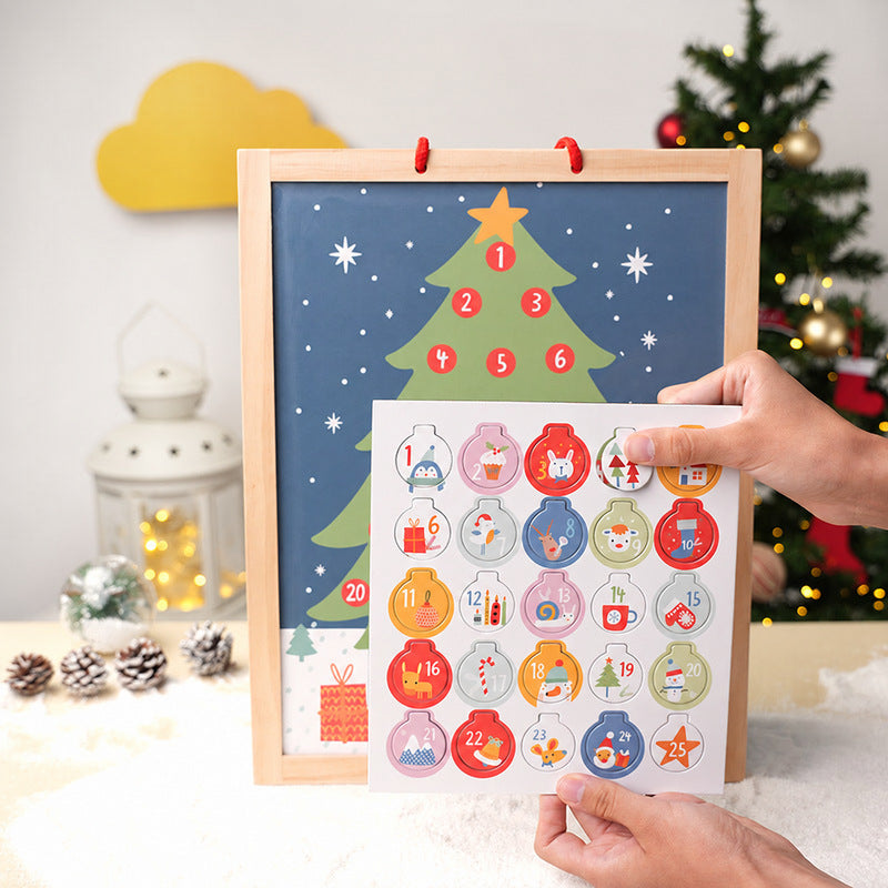 Felt Christmas Tree Bundle with Advent Calendar and Switch Board