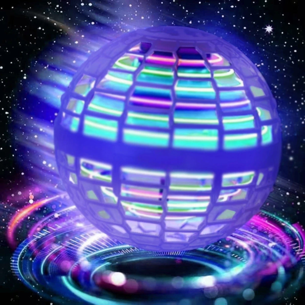 Flying Orb Ball, Hand Controlled LED Boomerang Spinner