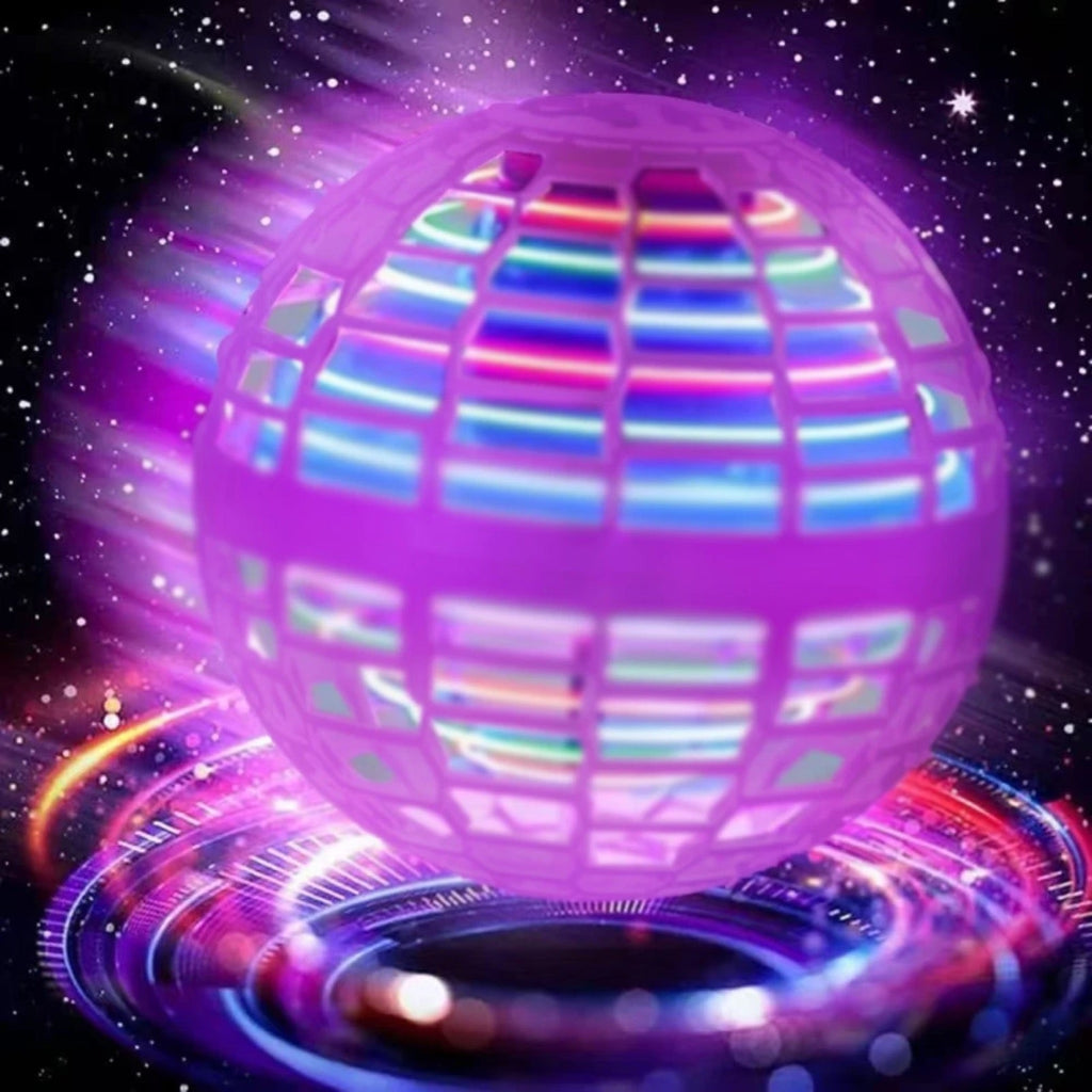 Flying Orb Ball, Hand Controlled LED Boomerang Spinner