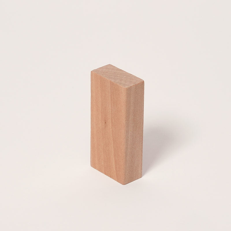 Wooden Building Blocks Set with 80 Colorful Pieces