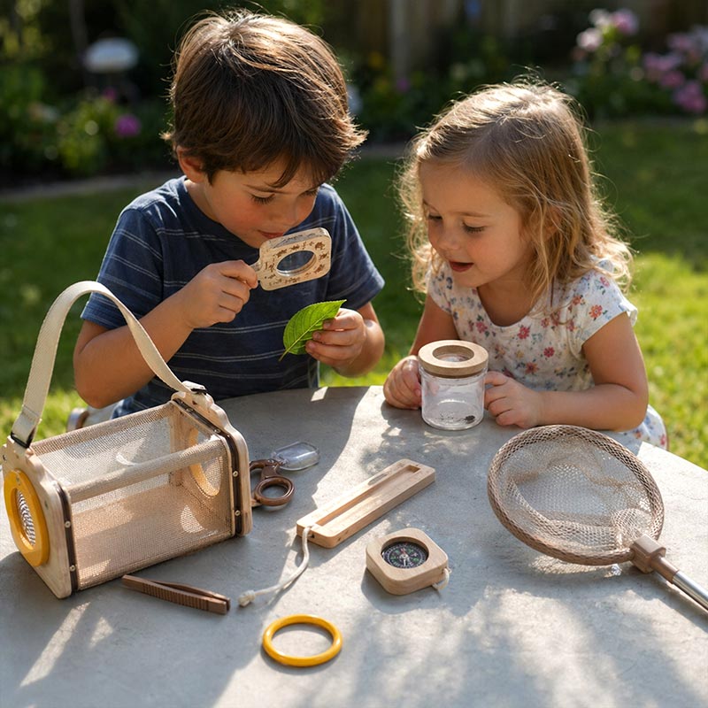 Nature Exploration Kit with Observation House and Tools