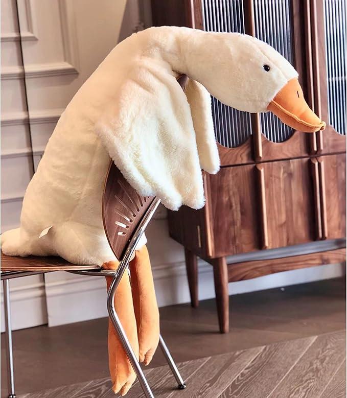 Giant Goose Plush, Huggable Body Pillow