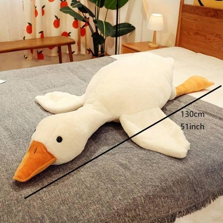 Giant Goose Plush, Huggable Body Pillow