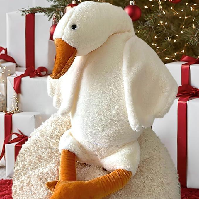 Giant Goose Plush, Huggable Body Pillow