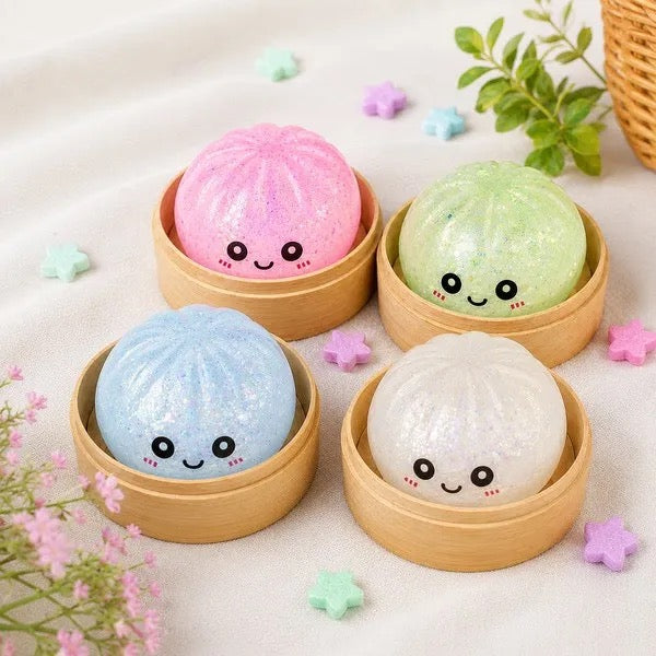 Glow in the Dark Dumpling Squishy, Mystery Box