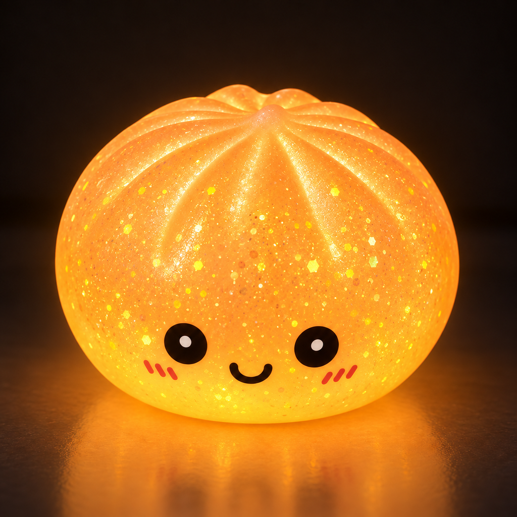 Glow in the Dark Dumpling Squishy, Mystery Box