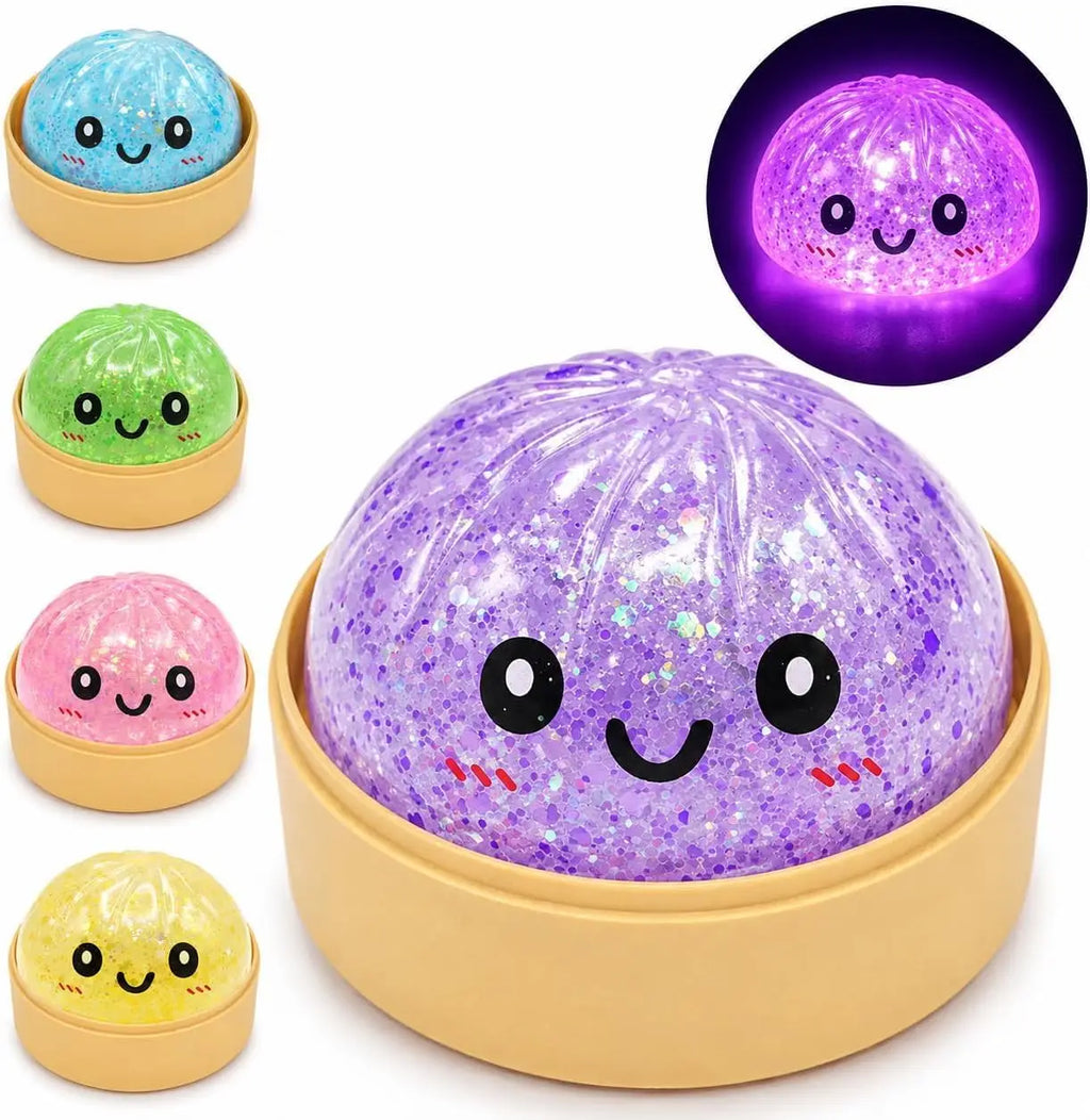 Glow in the Dark Dumpling Squishy, Mystery Box