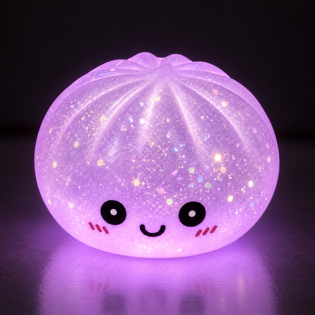 Glow in the Dark Dumpling Squishy, Mystery Box