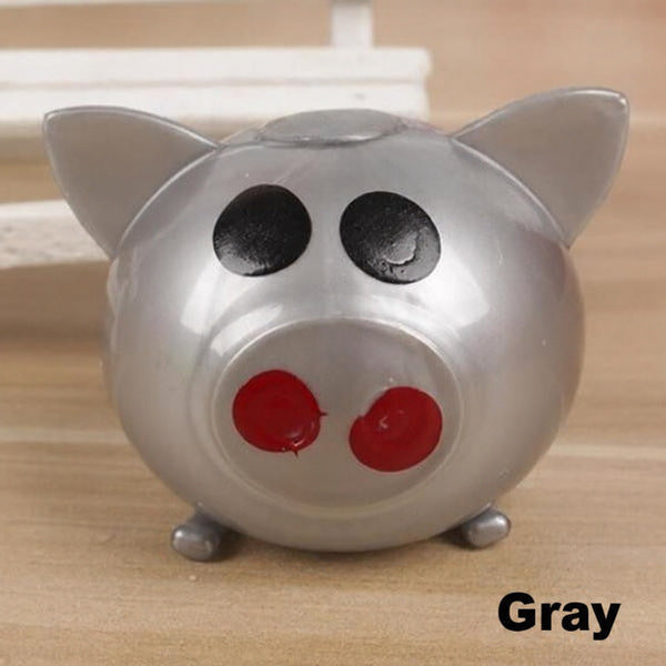 Jelly Pig Stress Toy - Squishy Bounce-Back Fidget