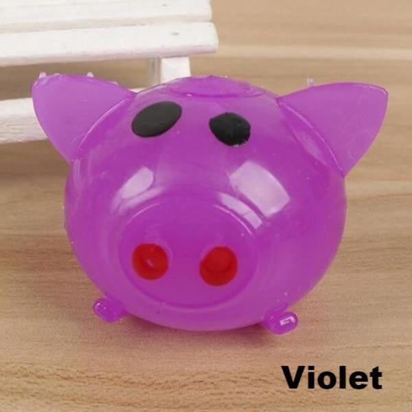 Jelly Pig Stress Toy - Squishy Bounce-Back Fidget