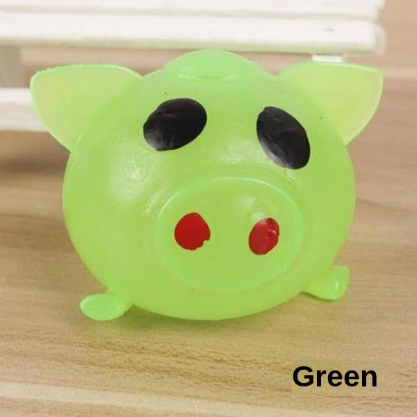 Jelly Pig Stress Toy - Squishy Bounce-Back Fidget