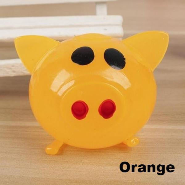 Jelly Pig Stress Toy - Squishy Bounce-Back Fidget