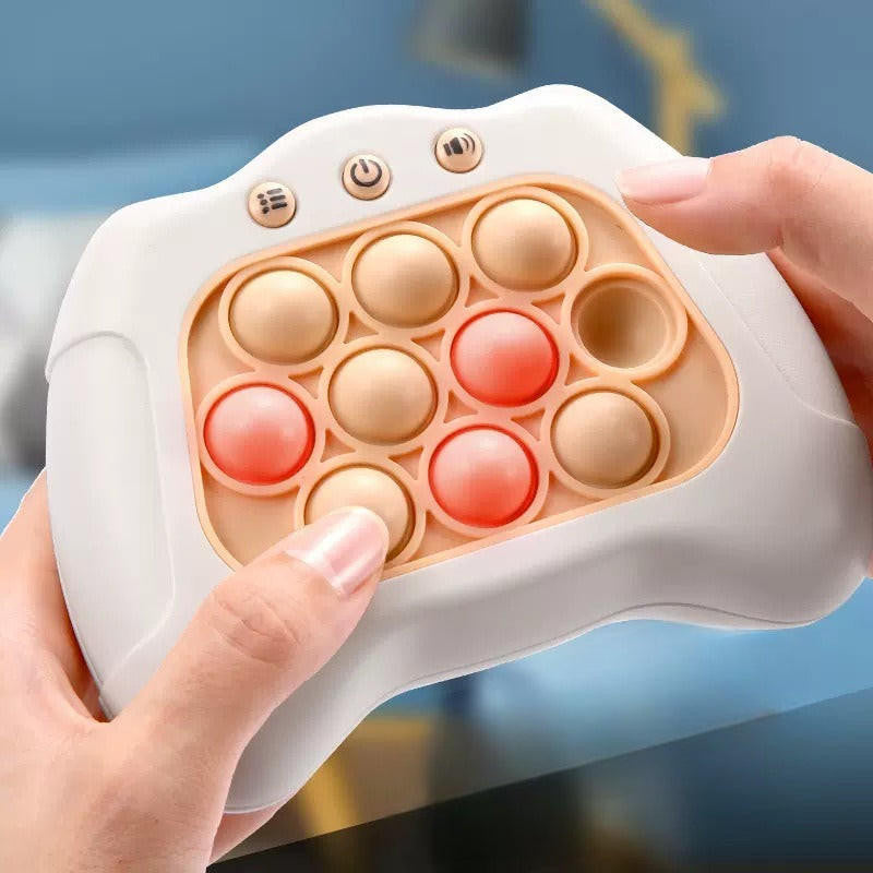 Handheld Bubble Pop Game with 4 Play Modes and Sound