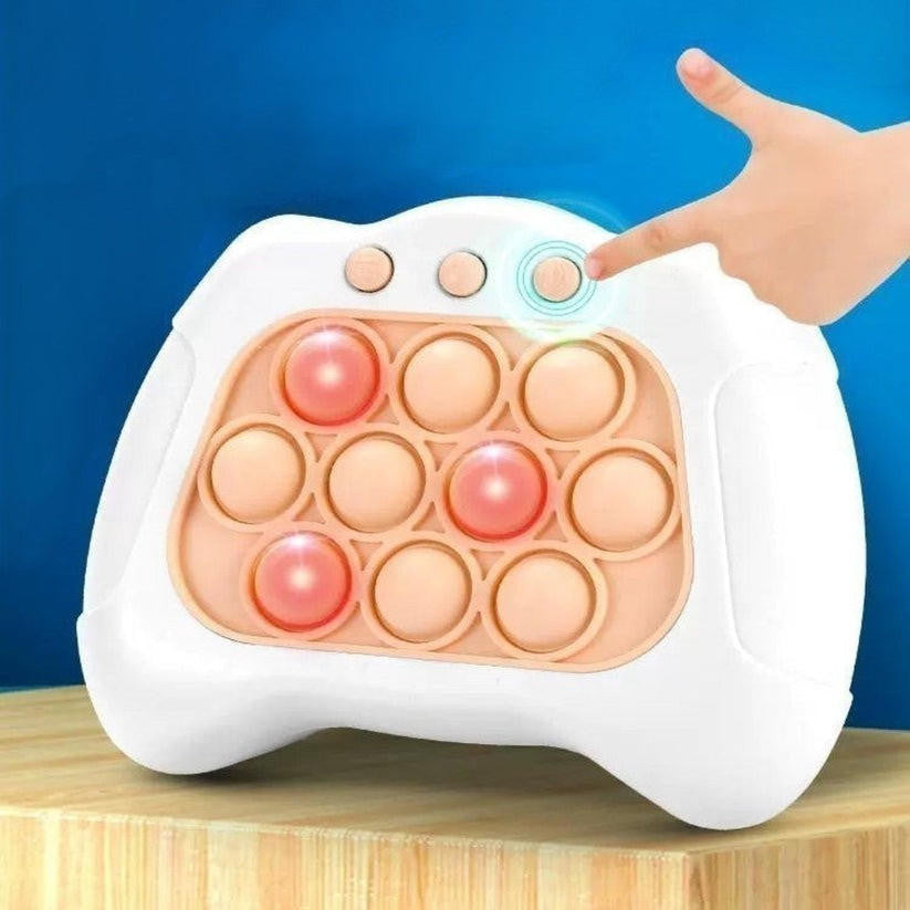 Handheld Bubble Pop Game with 4 Play Modes and Sound