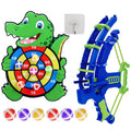 Sticky Ball Dart Set with Dinosaur Target and Bow