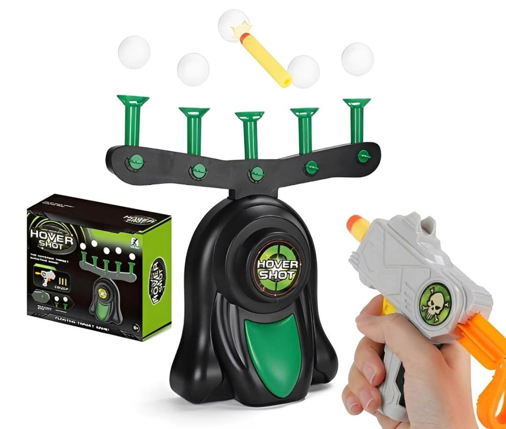 Floating Target Shooting Game with Hovering Balls