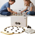 Magnetic Stones Game with Golden Ring and Travel Pouch