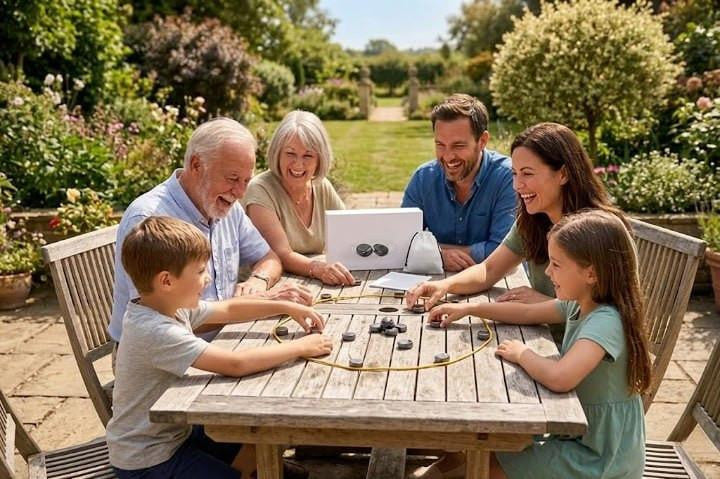 Magnetic Stones Game with Golden Ring and Travel Pouch