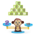 Math Balance Toy with Monkey Scale and Counting Game
