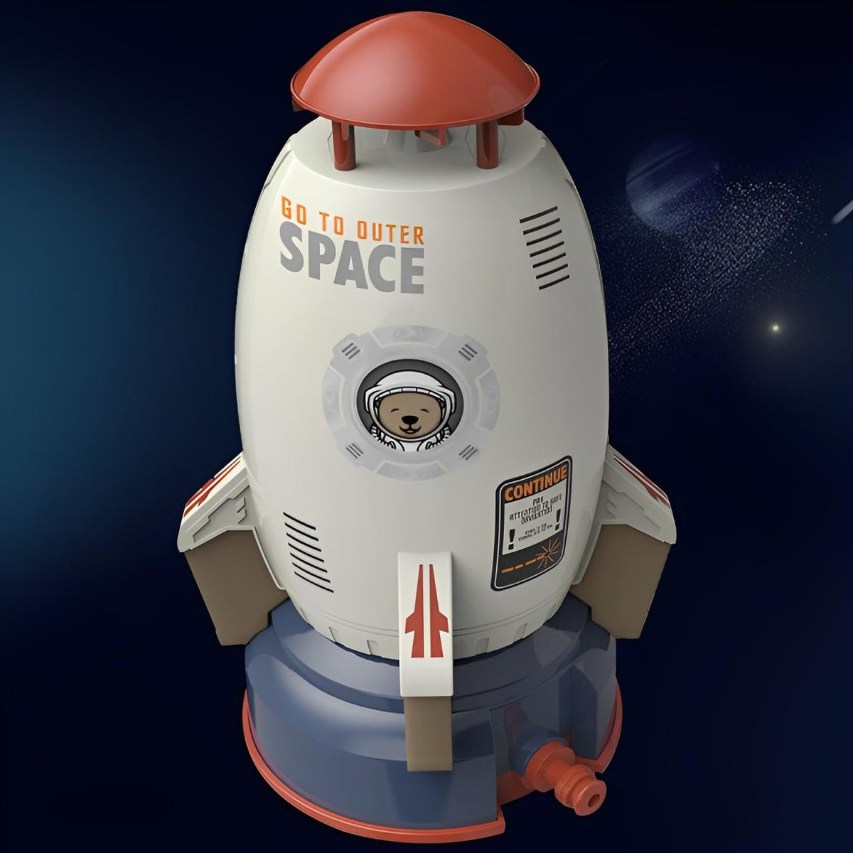 Water Rocket Launcher Toy with Adjustable Launch Base