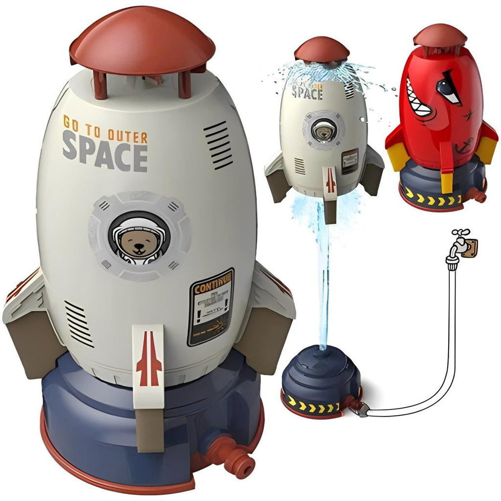 Water Rocket Launcher Toy with Adjustable Launch Base