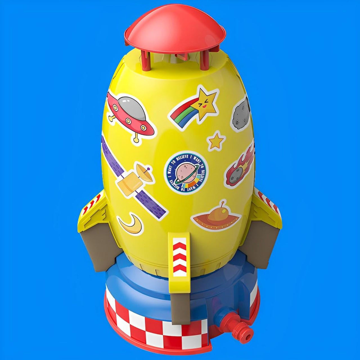 Water Rocket Launcher Toy with Adjustable Launch Base