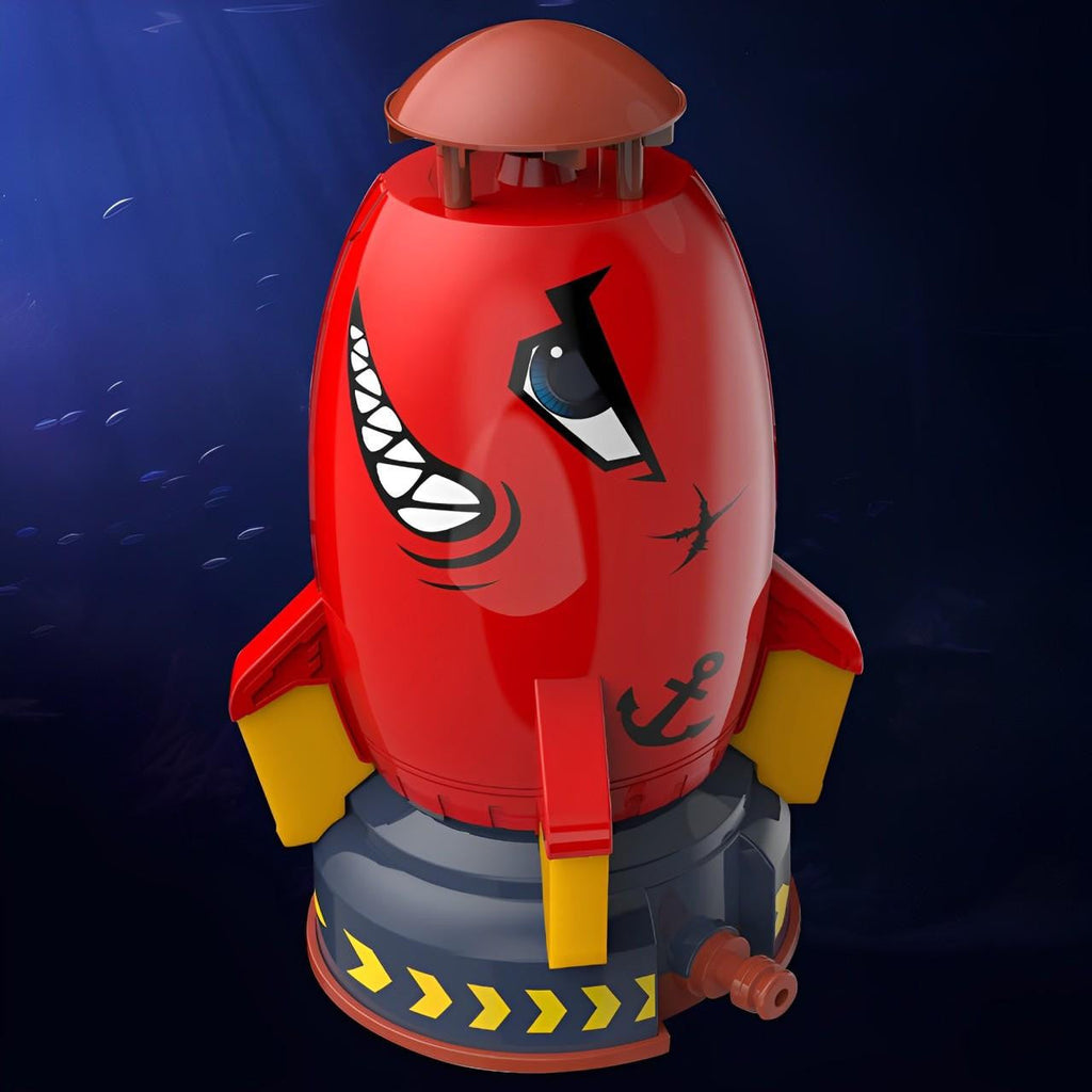 Water Rocket Launcher Toy with Adjustable Launch Base